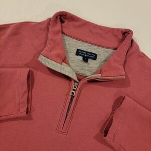 Peter Millar Crown Crafted Stealth Performance Quarter‎ Zip Men's 2XL Pink